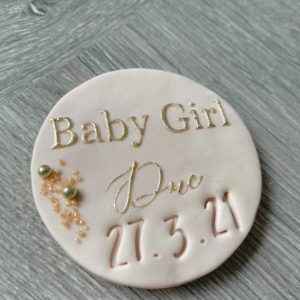 Baby Girl Due embosser