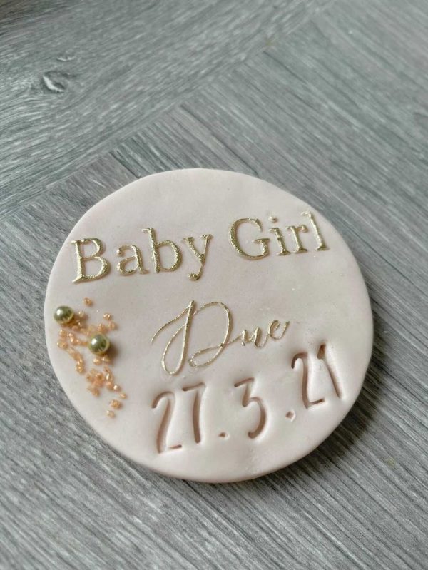 Baby Girl Due embosser