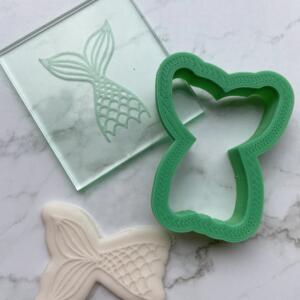 Mini Mermaid Tail Embosser and Cutter