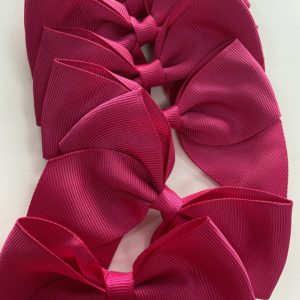 hot pink bows