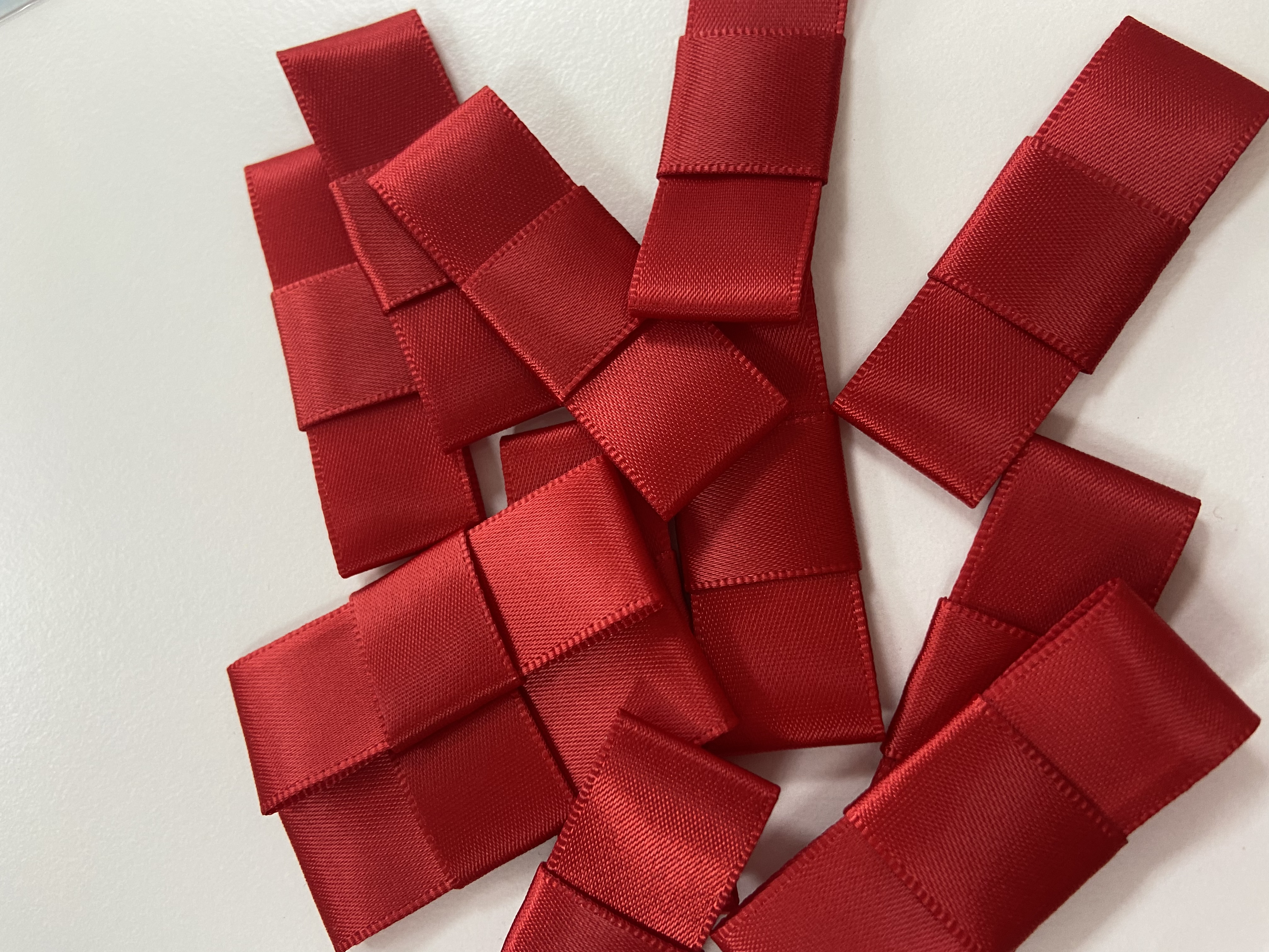 red dior bows