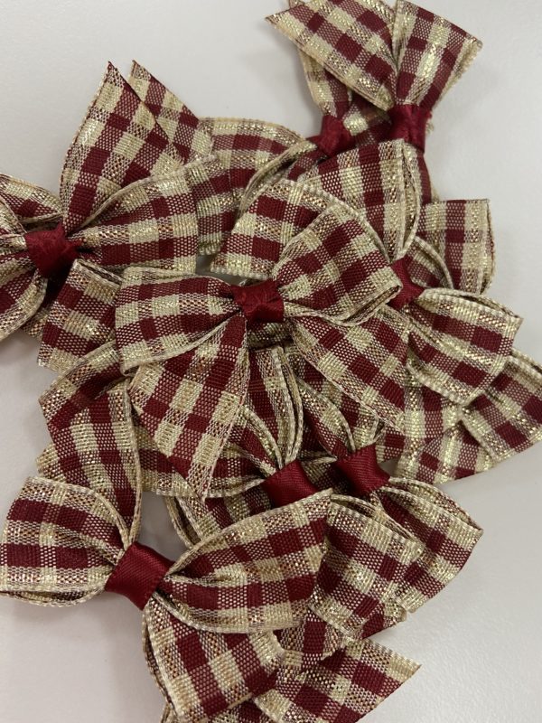 tartan mini bows