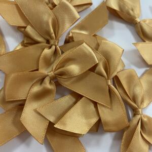 mini gold bows