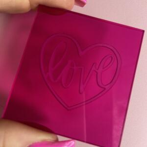 Mini Love Heart Embosser and Cutter