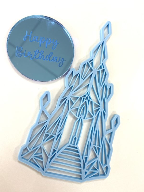 frozen birthday cake topper