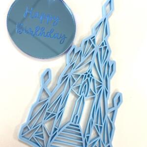 frozen birthday cake topper