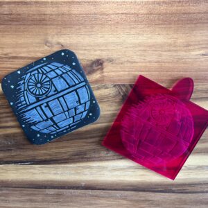 death star embosser and death star cookie stamp