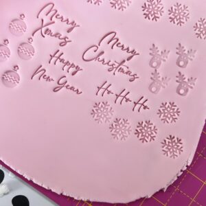 christmas imprint stamp