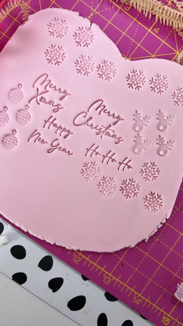 christmas imprint stamp