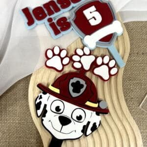Marshall Paw Patrol Toppers