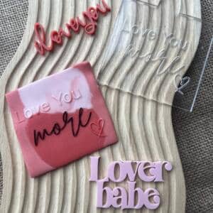 Love you more embosser