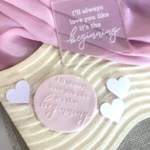 I'll always love you like its Embosser