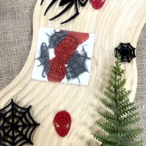 Spiderman in the Web Embosser