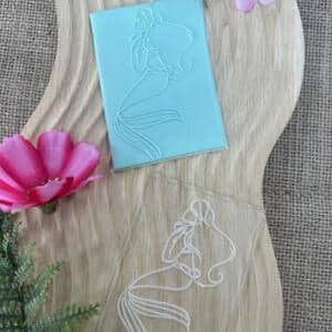 Princess Little Mermaid silhouette Embosser