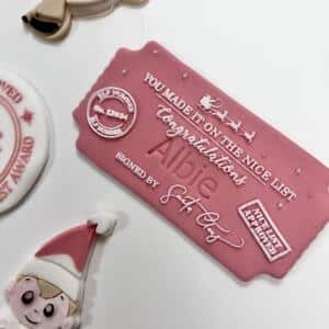 You Made it on the Nice List Embosser and Cutter