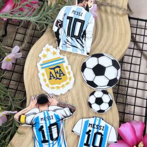 Messi Cake Toppers
