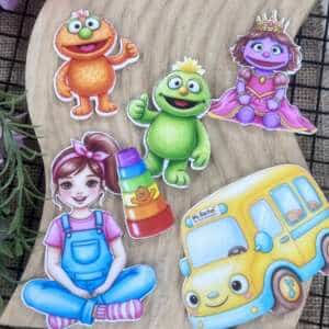 Ms Rachel Cake Toppers