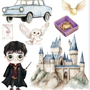 Harry Potter UV Cake Toppers