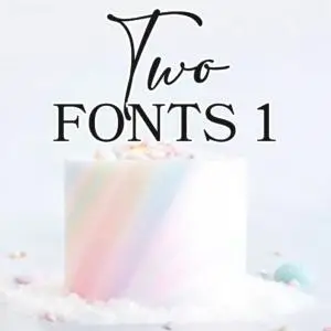 Double Layered Custom Name Charm (2 fonts NO1)